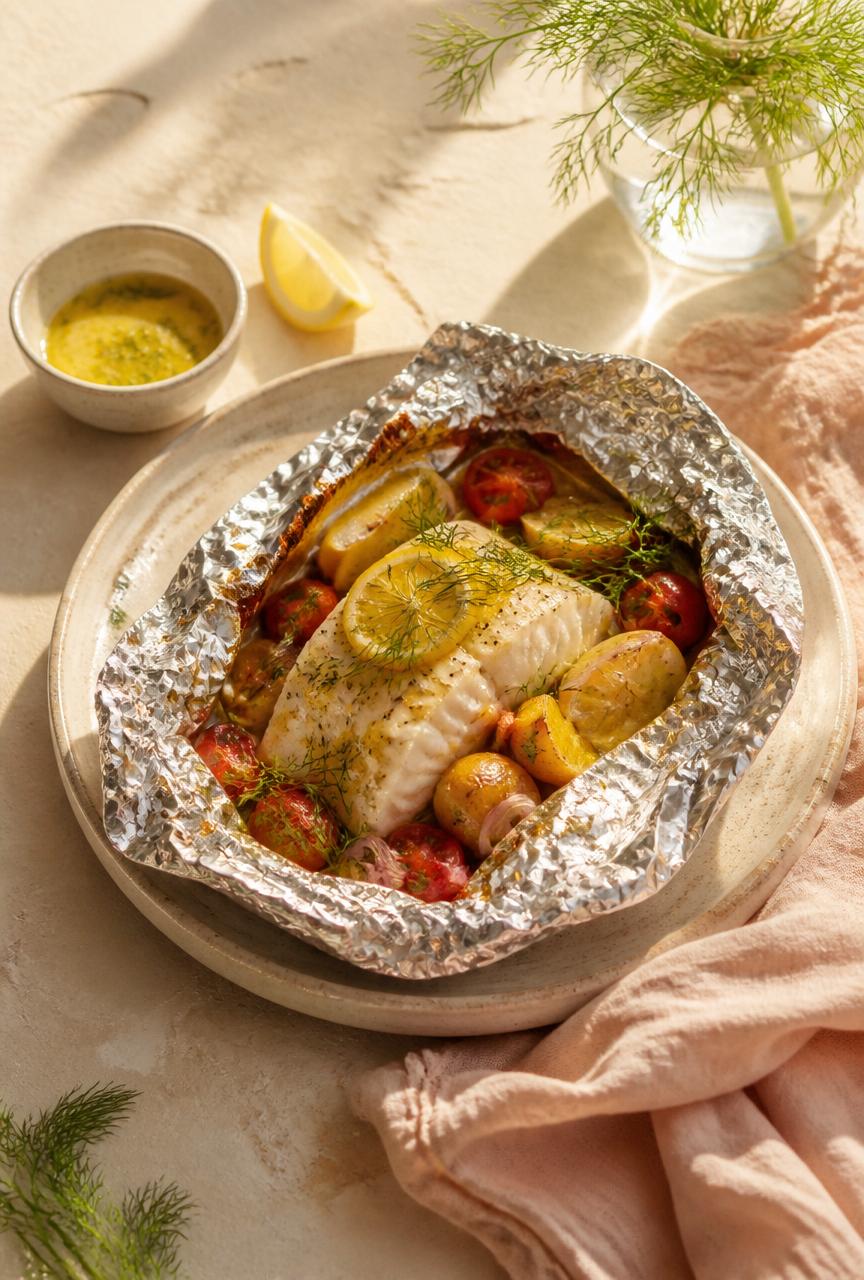 Grillade foliepaket